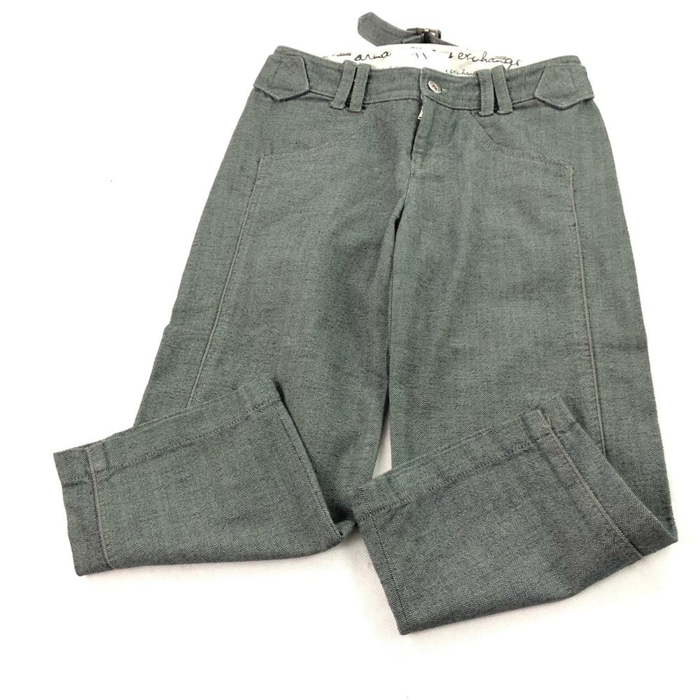 Armani Exchange Women’s Gray Capri Pants 0